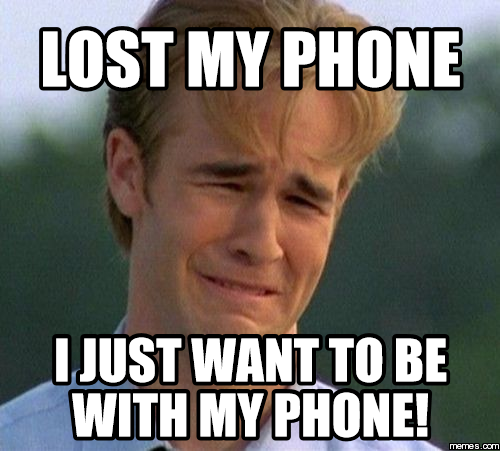 Funny Lost Phone Meme