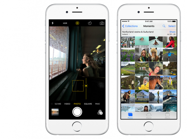 iPhone 6S Camera and Photo Apps